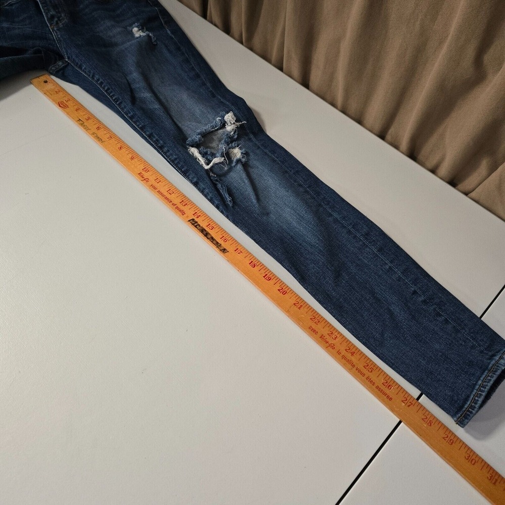 Driftwood Womens Marilyn Skinny Jeans Size 27 Distressed Stretch Denim Casual‎ - Picture 11 of 13